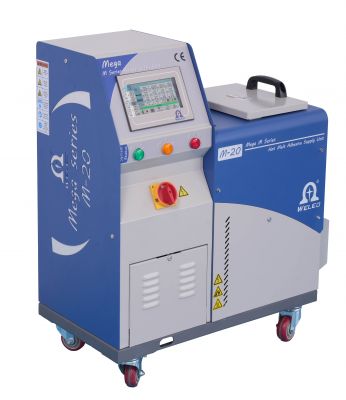 Máy phun keo bơm bánh răng Mega Series